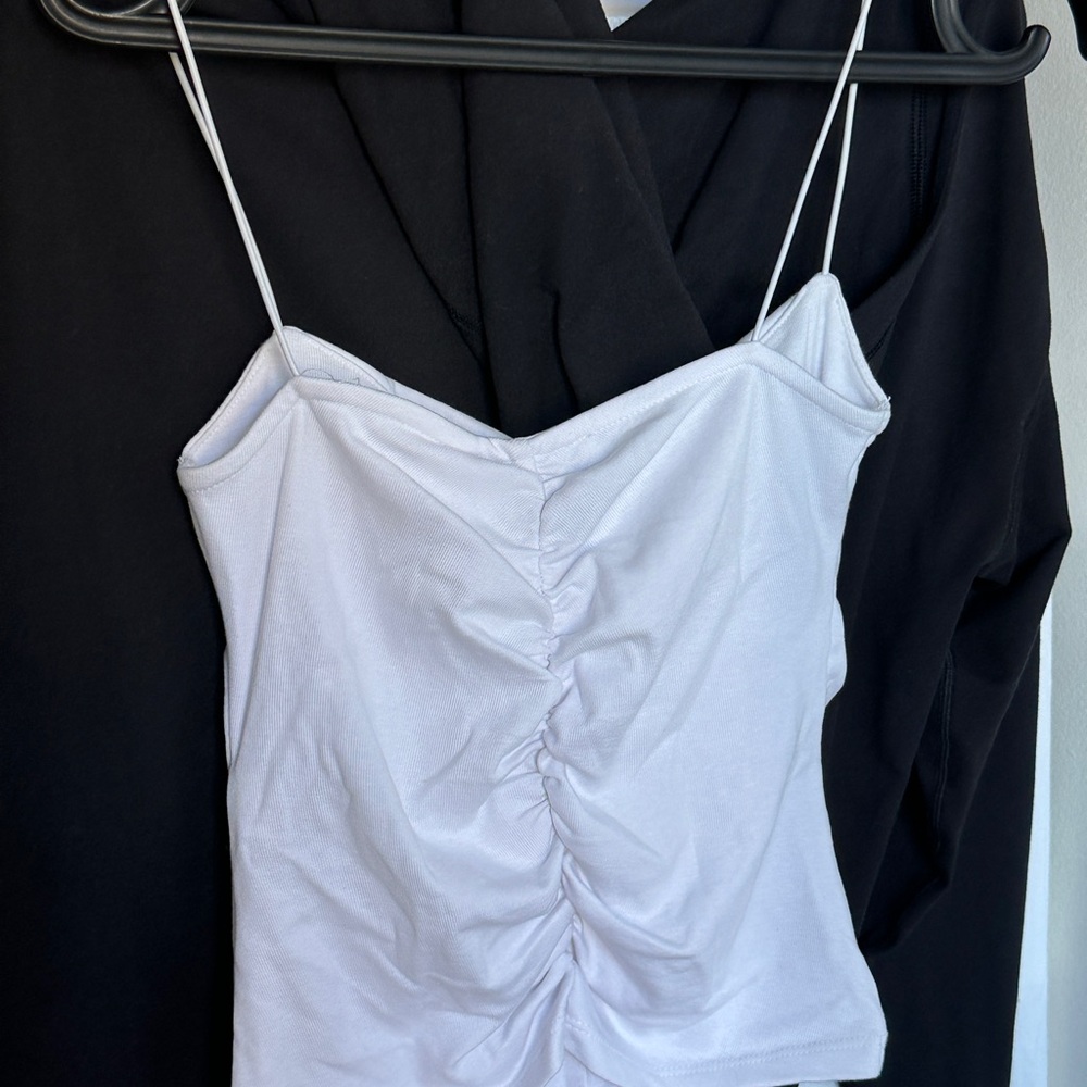 Zara Gathered elastic top (almost new)